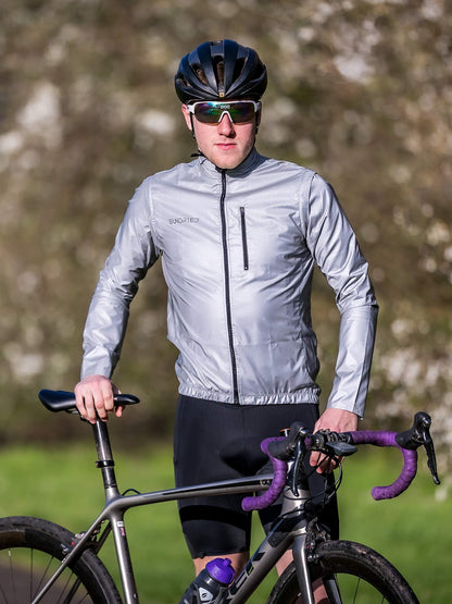 - Sundried Ultra Reflective|  360 degree Cycling Jacket -