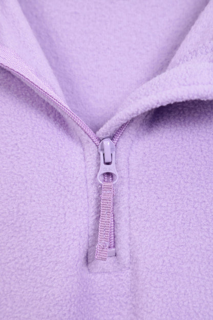 - Mountain Warehouse Camber II | Kids Half-Zip Fleece Lilac -