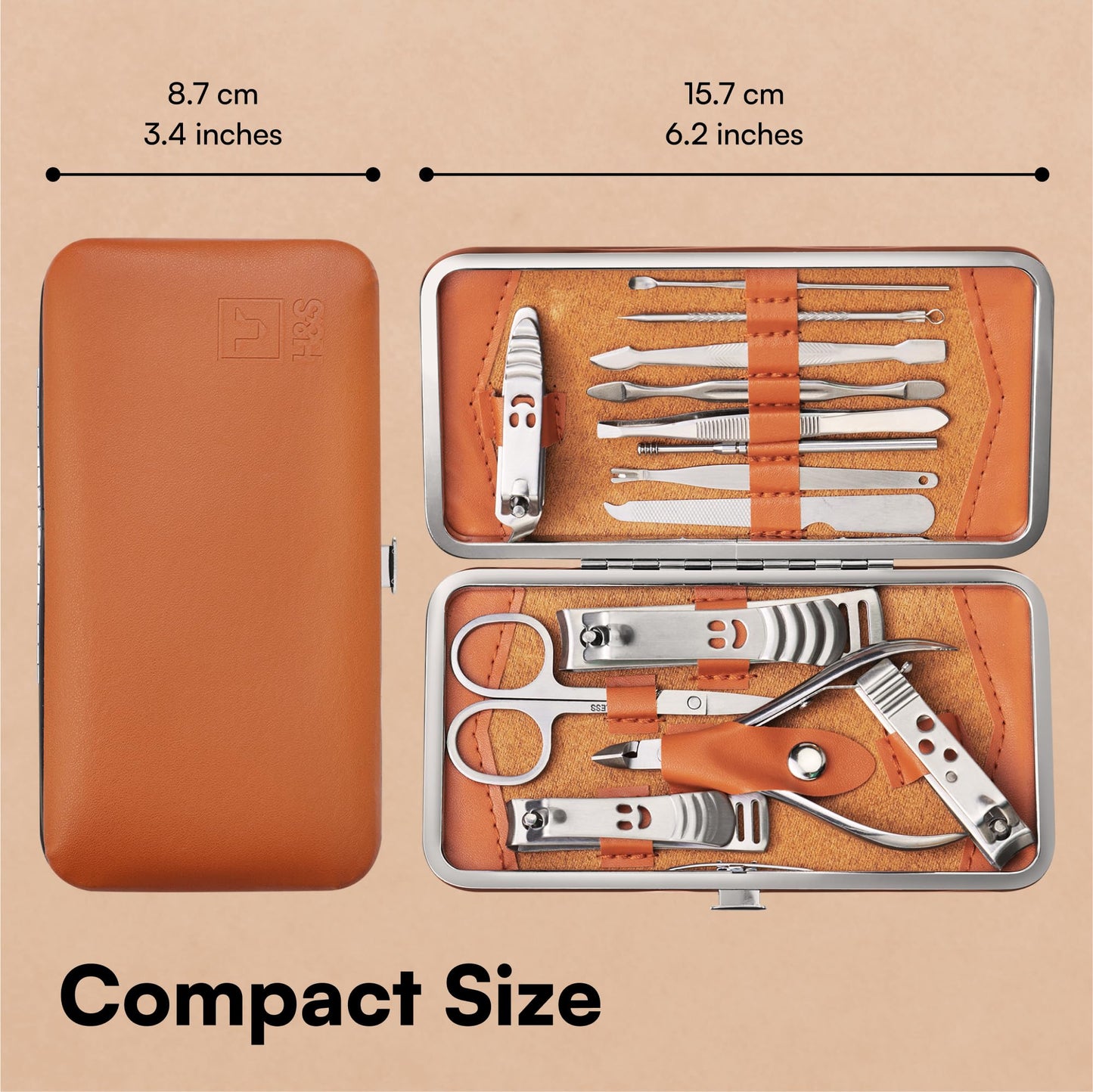 - H&S Manicure Set | Pedicure and Manicure Kit for Women & Men | 14 pcs -