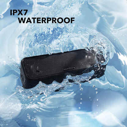 - Soundcore 3 by Anker | Bluetooth 5.0 Speaker | 24H Playtime | IPX7 Waterproof -
