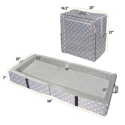 - Milliard Portable Toddler Bumper Bed | Folds for Travel -