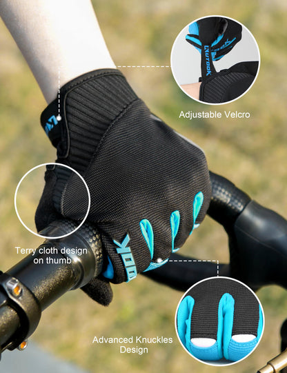 - KUTOOK Cycling Gloves | Mountain Bike Gloves For Men -