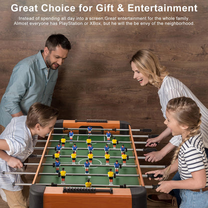 - Football Table Game | 48 inches Soccer Tabletop -