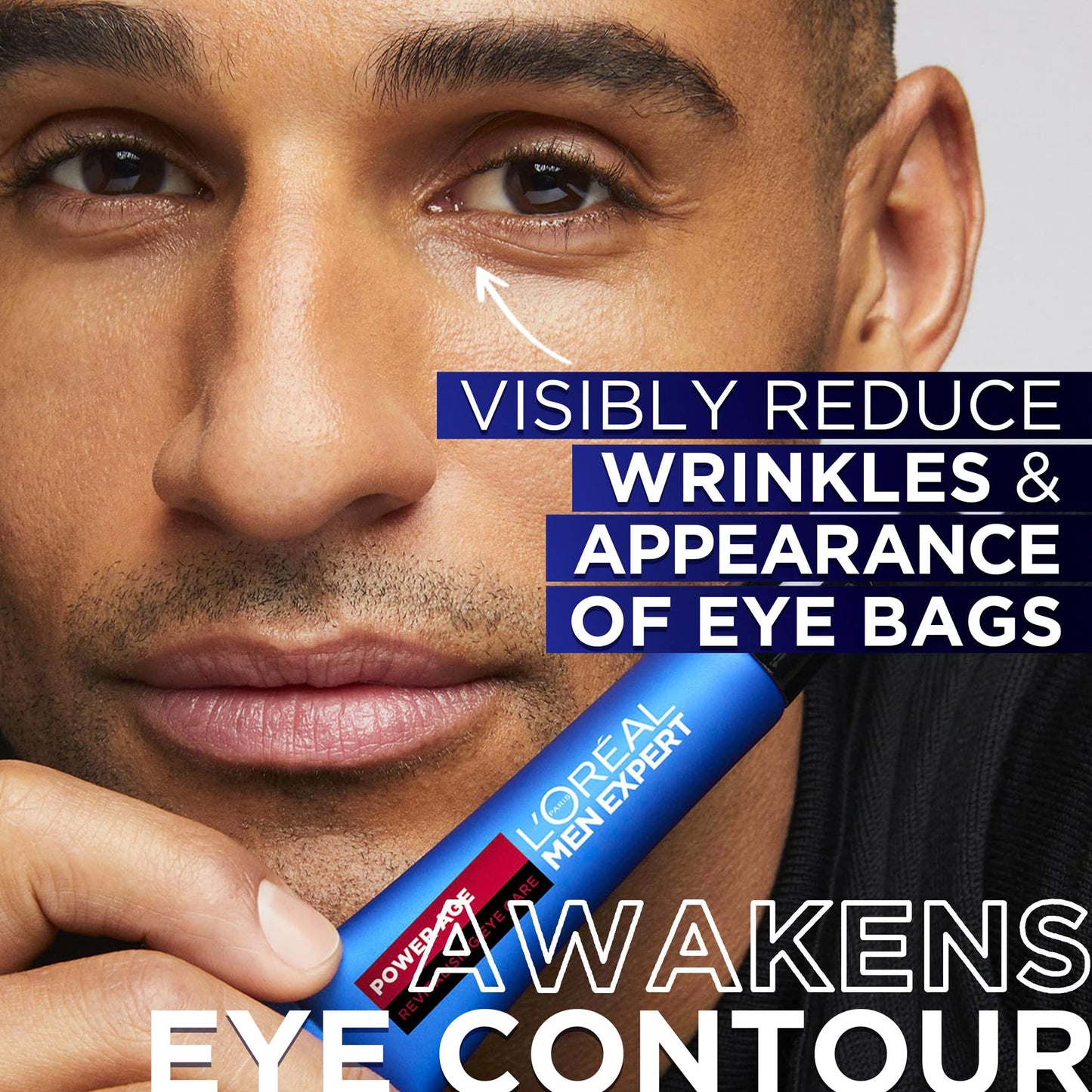 - L'Oréal Men Expert Men's Eye Cream | Hyaluronic Acid Eye Care for Ageing, For Dry & Dull Skin -