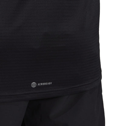 Adidas H58590 OTR LONG SLEEVE Sweatshirt Men's black/REFLECTIVE SILVER S