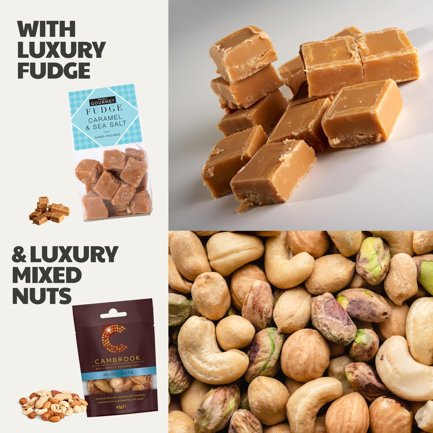 Birthday Gifts Hamper for Men | Dads Birthday Including Novalty Socks, Fudge, Border Biscuits, Breakfast Tea, Walkers Shortbread and more!