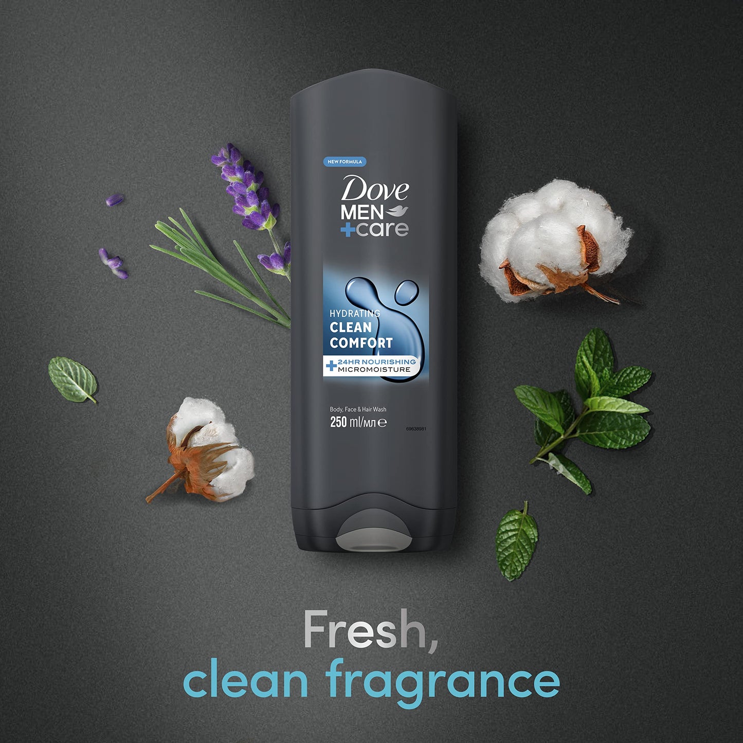 - DOVE MEN + CARE CLEAN COMFORT BODYWASH | 250ML -