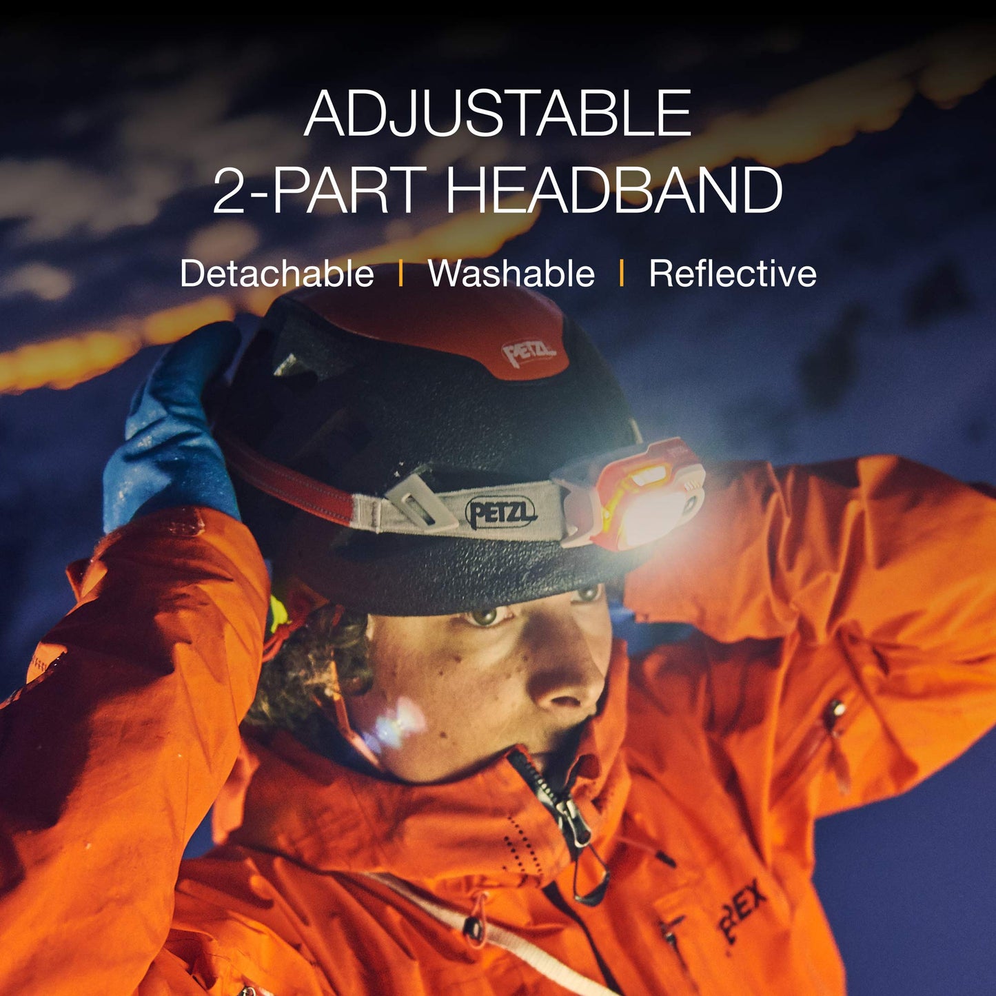 - Petzl Swift Headlamp RL | 12.5 cm | Blue -