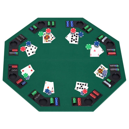 - HOMCOM 1.2m/48 Inches Foldable Poker Table Top | 8 Players -