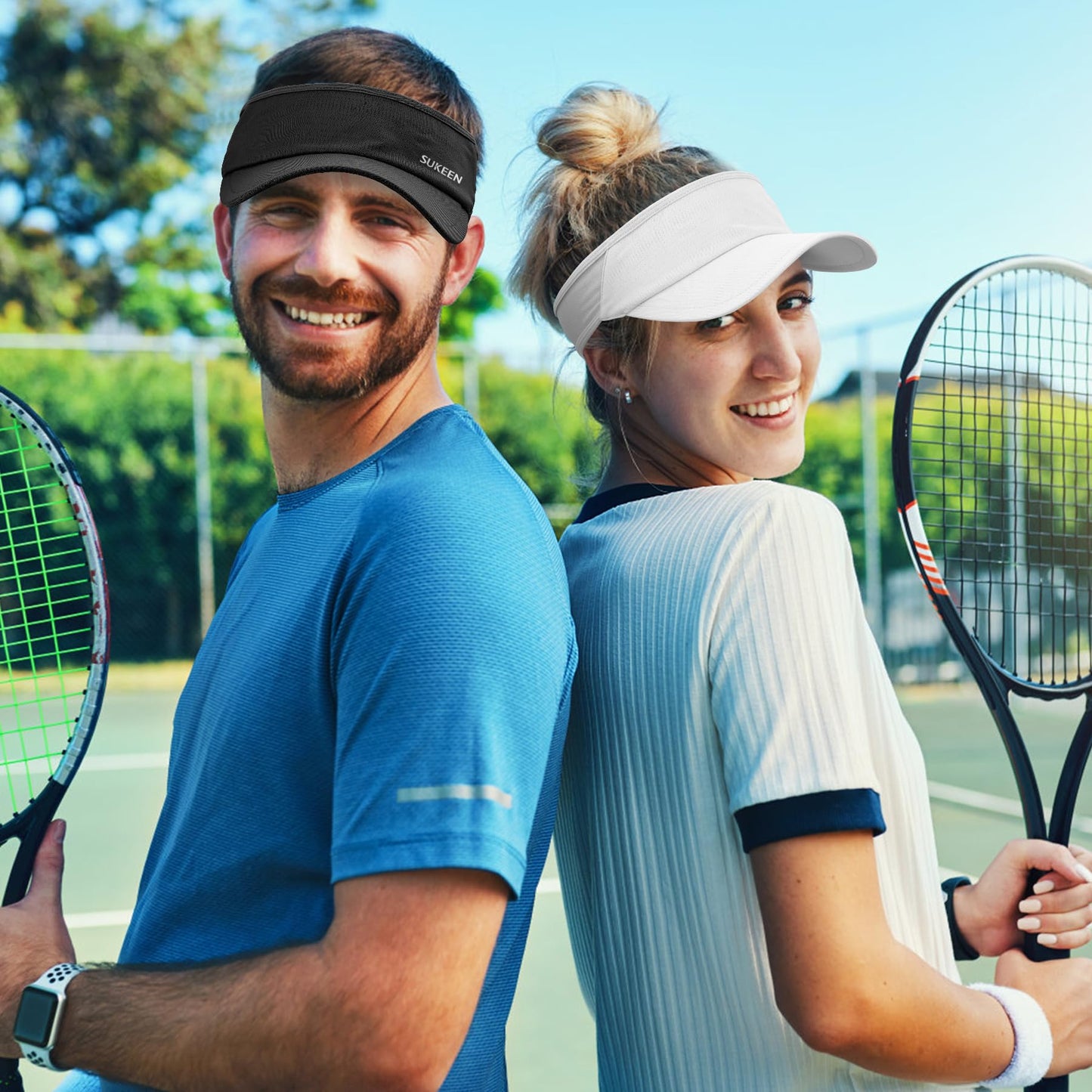 - Sukeen Sun Visor Hat | UPF 50+ UV Sun Protective | Sun Visors -