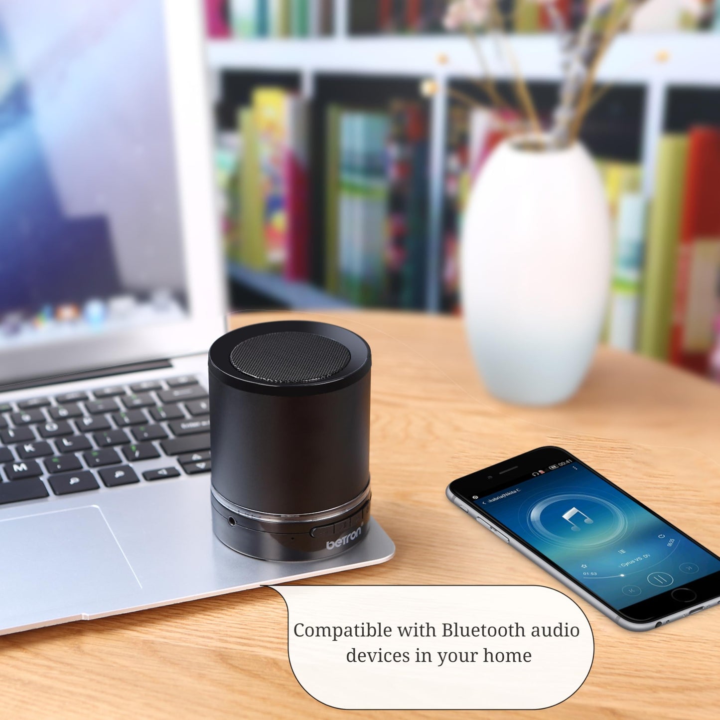 Betron Bluetooth Speaker Wireless Mini Small Portable