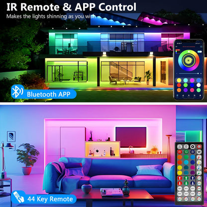 - Led Strip Light | 10m Led Lights | Cuttable Led Light Strips with Smart App Control Remote -