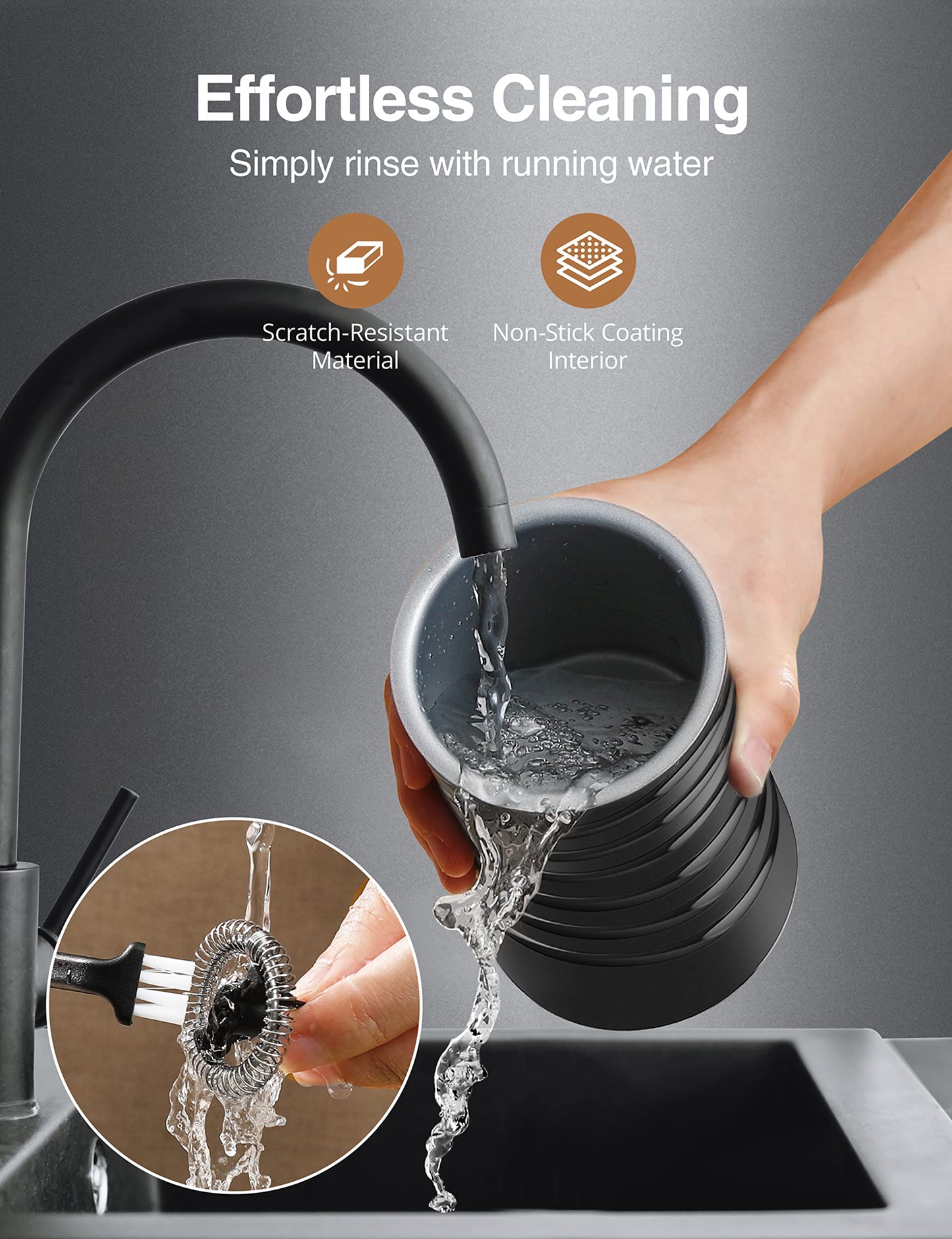 - Milk Frother | Automatic Milk Frother Machine | 4 in 1 Functions -
