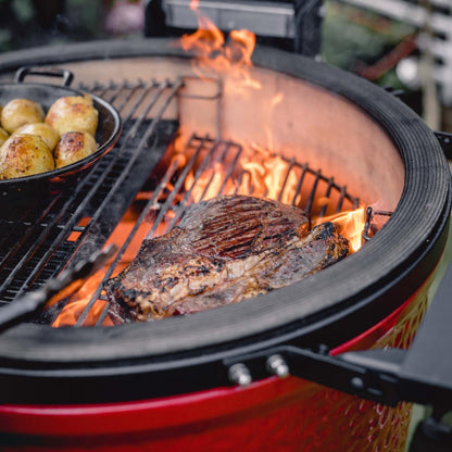 - Kamado Joe KJ23RHC Classic II Smoker BBQ | Outdoor Charcoal Barbecue Grill -