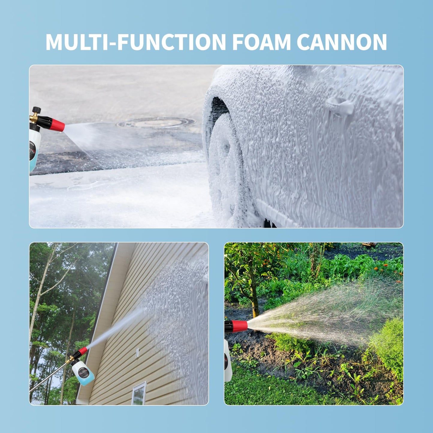 - GALAXYER Snow Foam Cannon | 1000ml Heavy Duty Snow Foam Gun Sprayer -