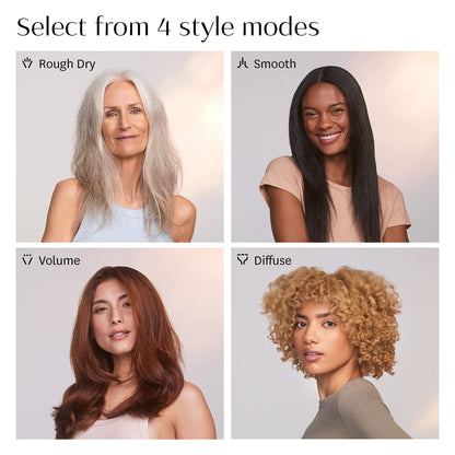 - T3 | Featherweight StyleMax Professional Ionic Hair Dryer | Custom Heat Automation & 4 Attachments, Fast Drying -