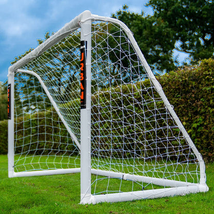 - Football Flick Urban Goal | 8x4 Football Goal | White | 8x4  -