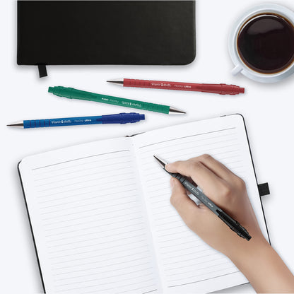 - Paper Mate Flexgrip Ultra Retractable Ballpoint Pens | Medium Point (1.0mm) | Black -