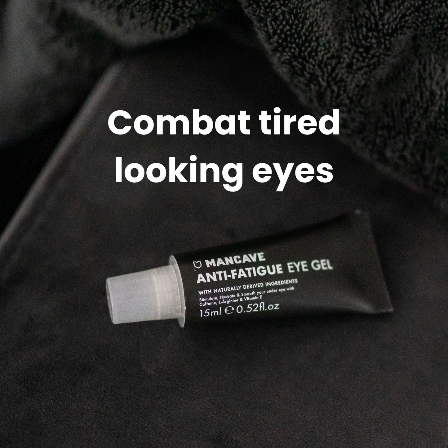 - ManCave Caffeine & Vitamin E Anti-Fatigue Eye Gel 15ml -