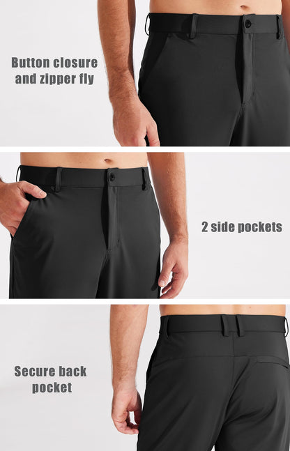 - Libin Men's Golf Joggers | Stretch Slim Fit Golf Pants -