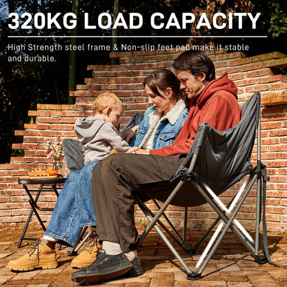 -  EVER ADVANCED Camping Chair | Double -