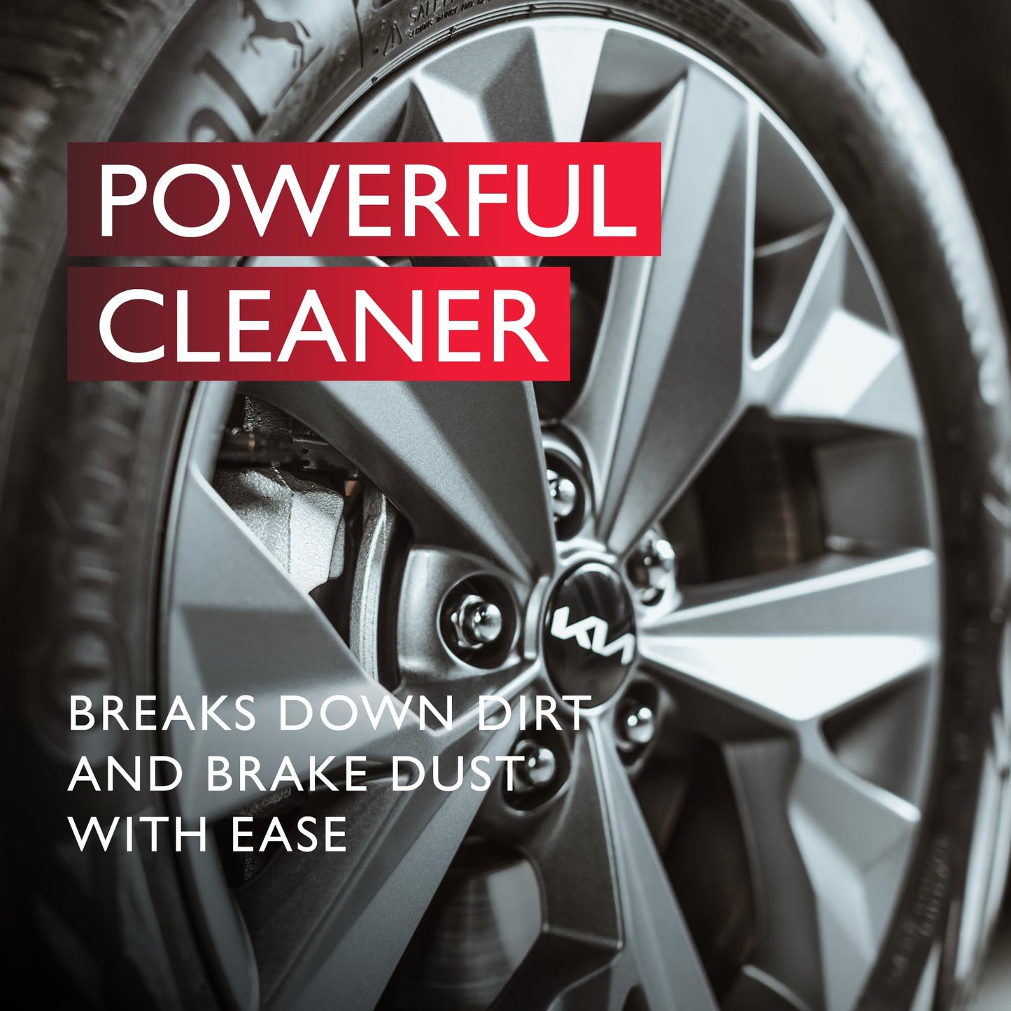Autoglym Advanced All Wheel Cleaner,1L – Colour Change Technology Reacts With Brake Dust,pH Neutral Car Wheel Cleaner Spray and Alloy Wheel Cleaner Safe For All Wheel Types, Pink