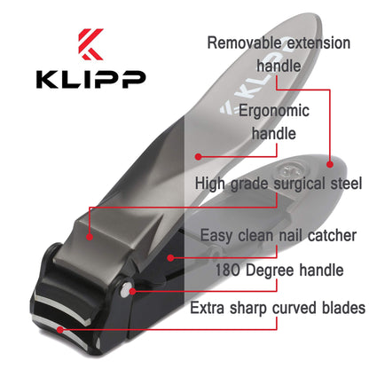 - Nail Clippers for Men with Catcher –