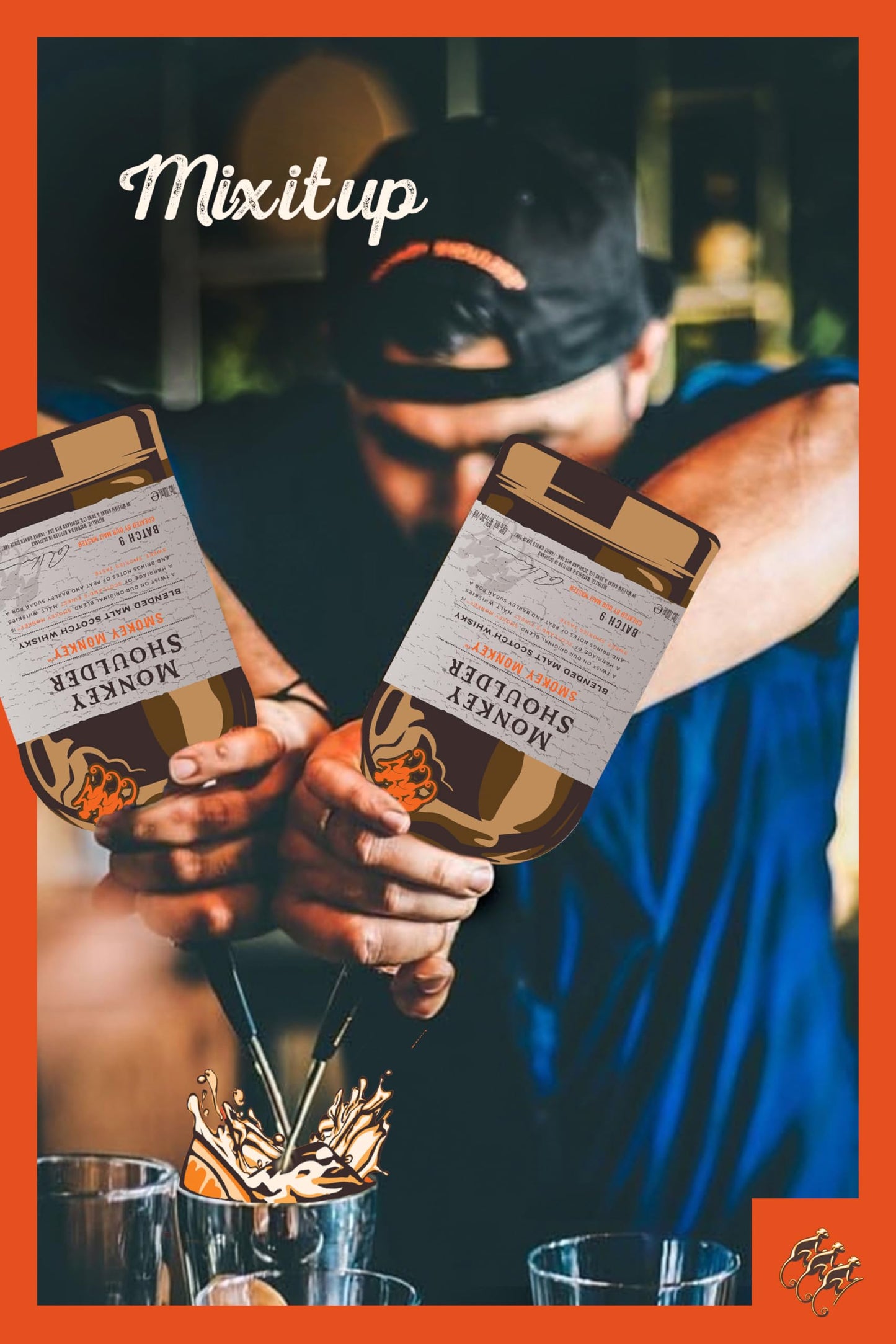 - Monkey Shoulder Smokey Monkey Blended Malt Scotch Whisky | 70cl -