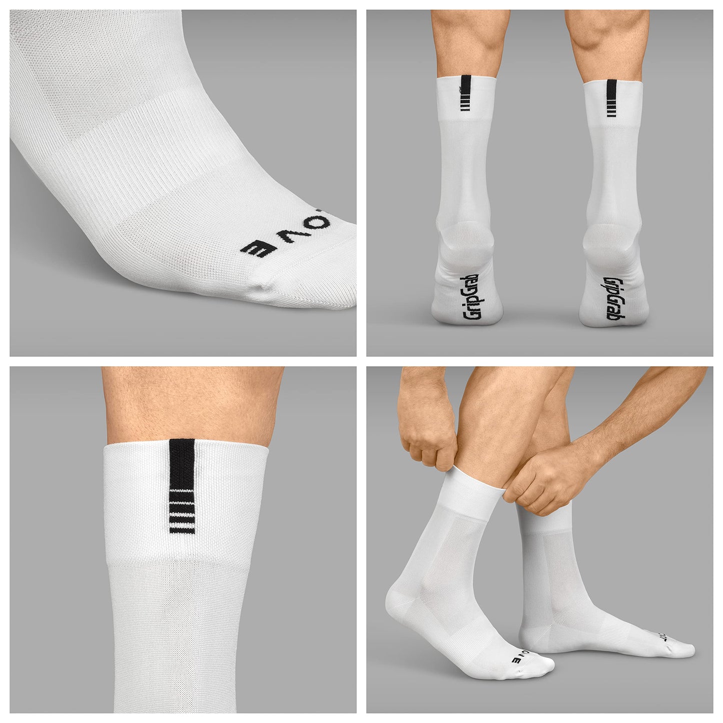 - GripGrab Lightweight SL Single & Multipack Performance Summer Cycling Socks -