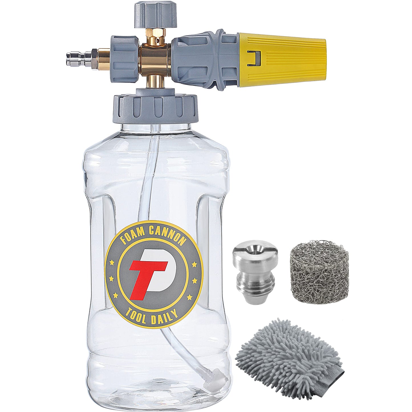 - Tool Daily Foam Cannon | Adjustable Foam Blaster | Snow Foam Lance -