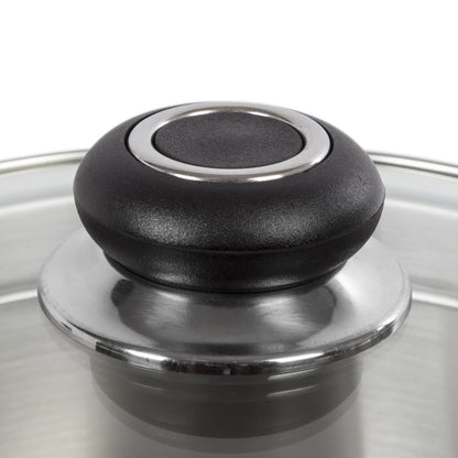 - Morphy Richards 970002 | Induction Frying Pan and Saucepan Set With Lids -