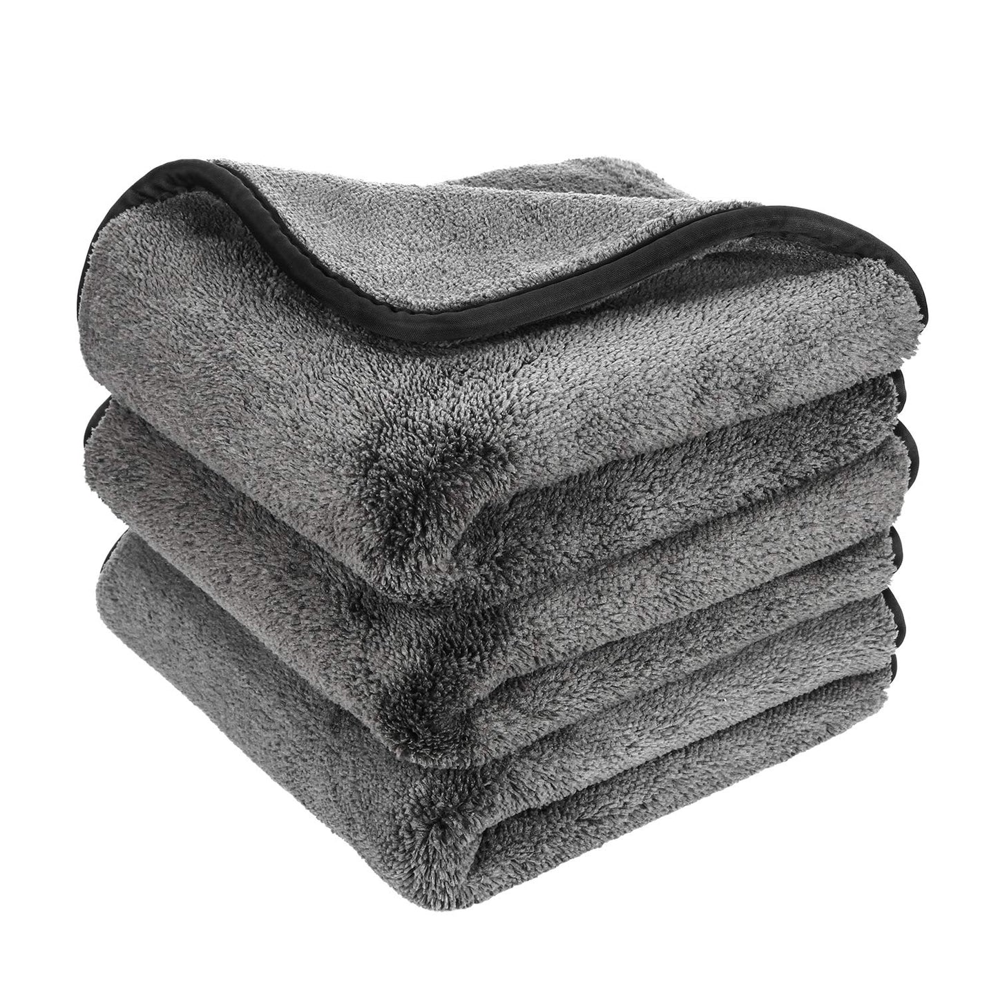 - GTF Microfibre Car Cleaning Cloths | Upgraded 1200gsm Ultra-Thick Car Drying Towel -