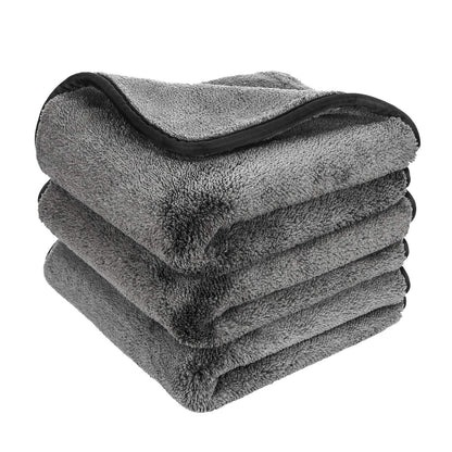 - GTF Microfibre Car Cleaning Cloths | Upgraded 1200gsm Ultra-Thick Car Drying Towel -