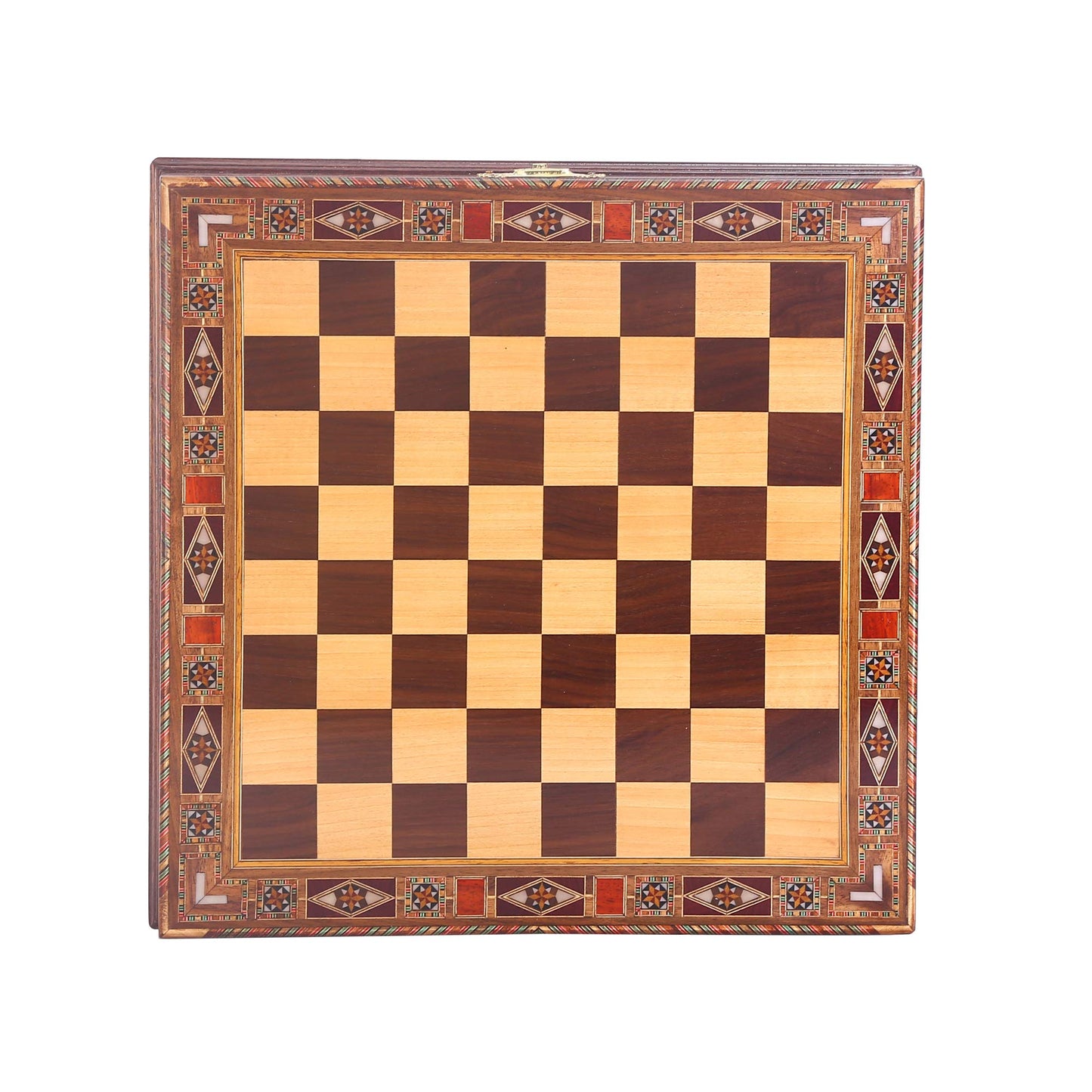 - Royal Medieval ,British Army, Antique Copper Chess Set | Handmade Pieces and Natural Solid Wooden Chess Board with Storage Inside | 3.35inc -