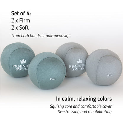 - The Friendly Swede Stress Balls for Adults | Hand Therapy Ball and Hand Exerciser -