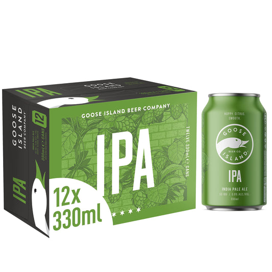 - Goose Island IPA Craft Beer Cans | 12 x 330 ml -