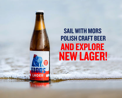 - Mors Light and Easy Lager | Authentic Polish Craft Beer | 5.0% ABV | 6 x 500ml -