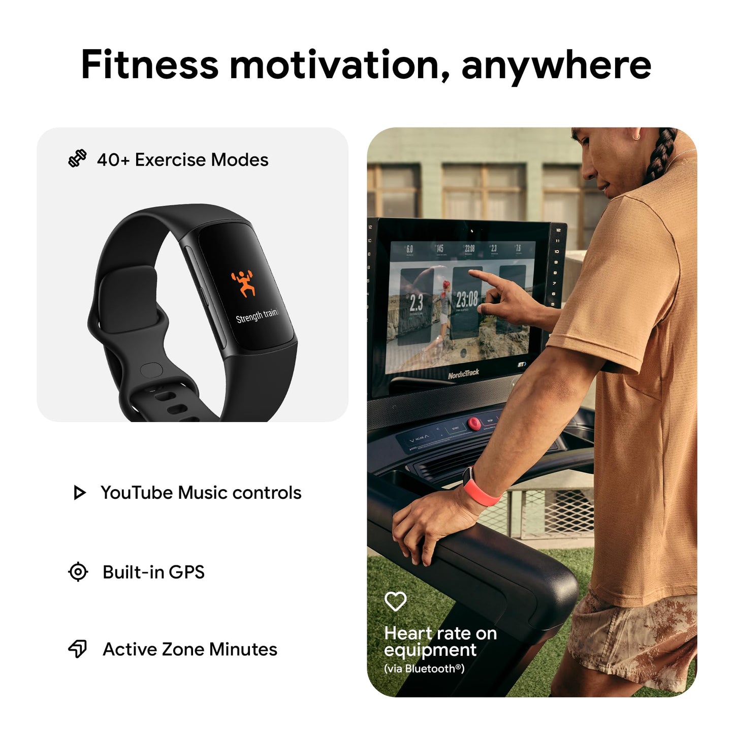 - Fitbit by Google | Charge 6 Activity Tracker -