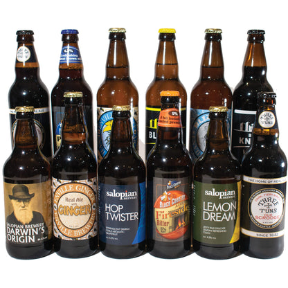 - Mixed Case British Real Ale Handpicked Selection | 12 x 500ml Bottles -