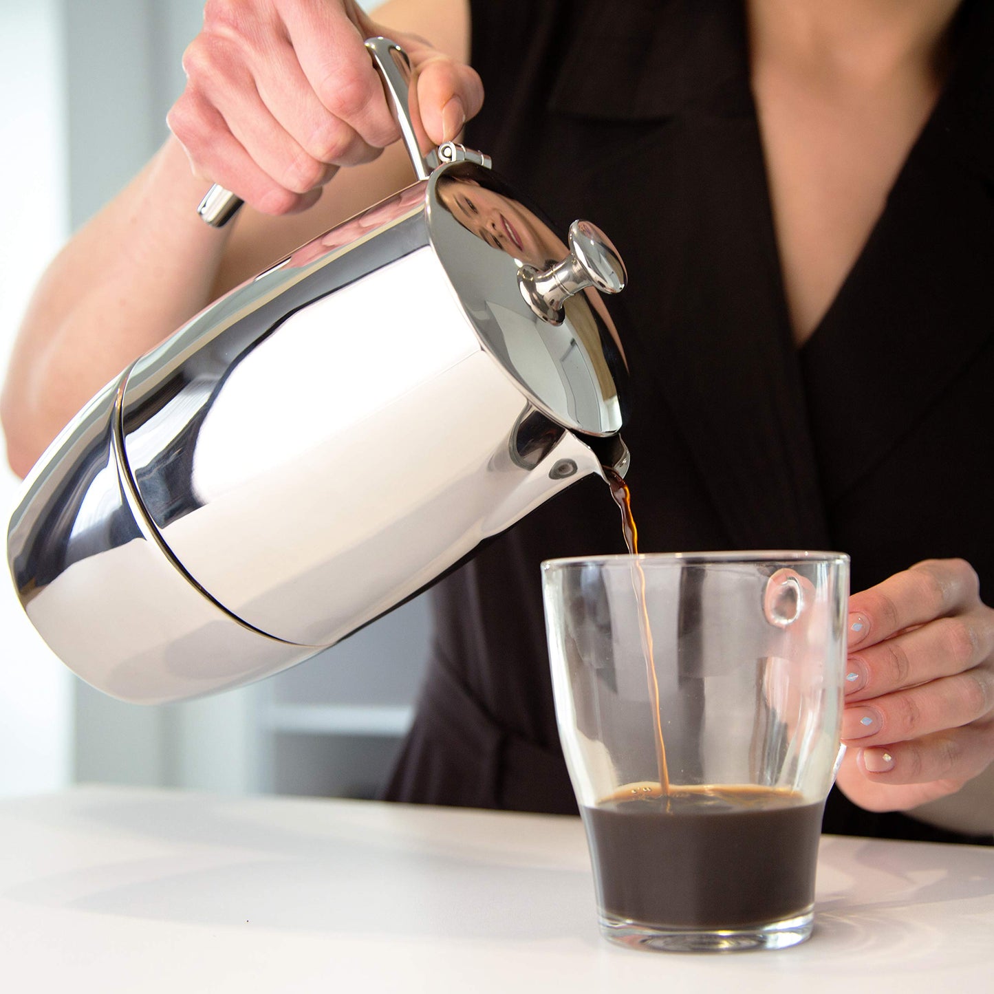 -  VeoHome Stovetop Espresso Coffee Maker -
