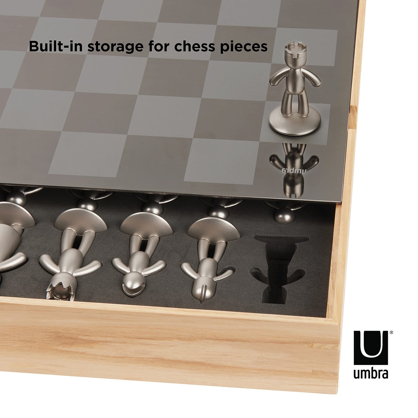 - Umbra Buddy Chess Set | Natural -