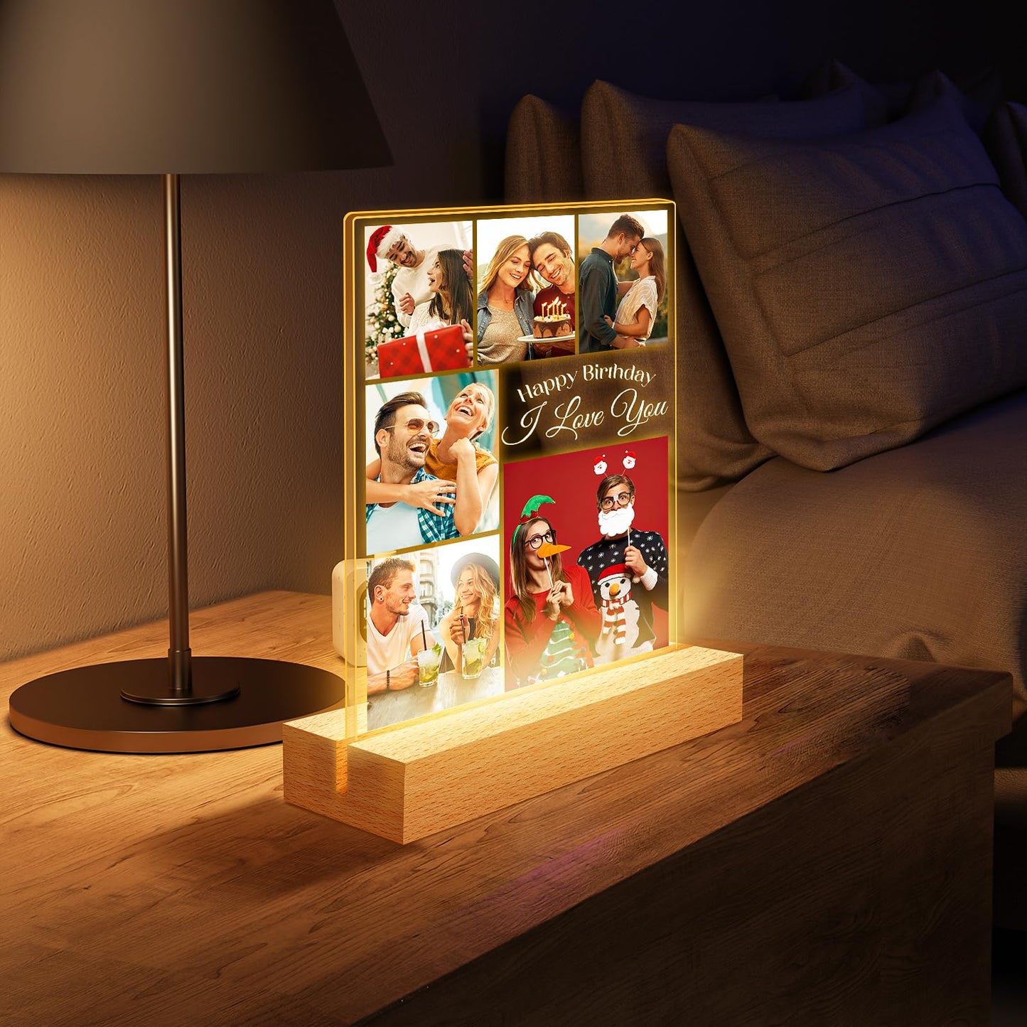 - Personalised Custom Picture Frames with Photo Text -