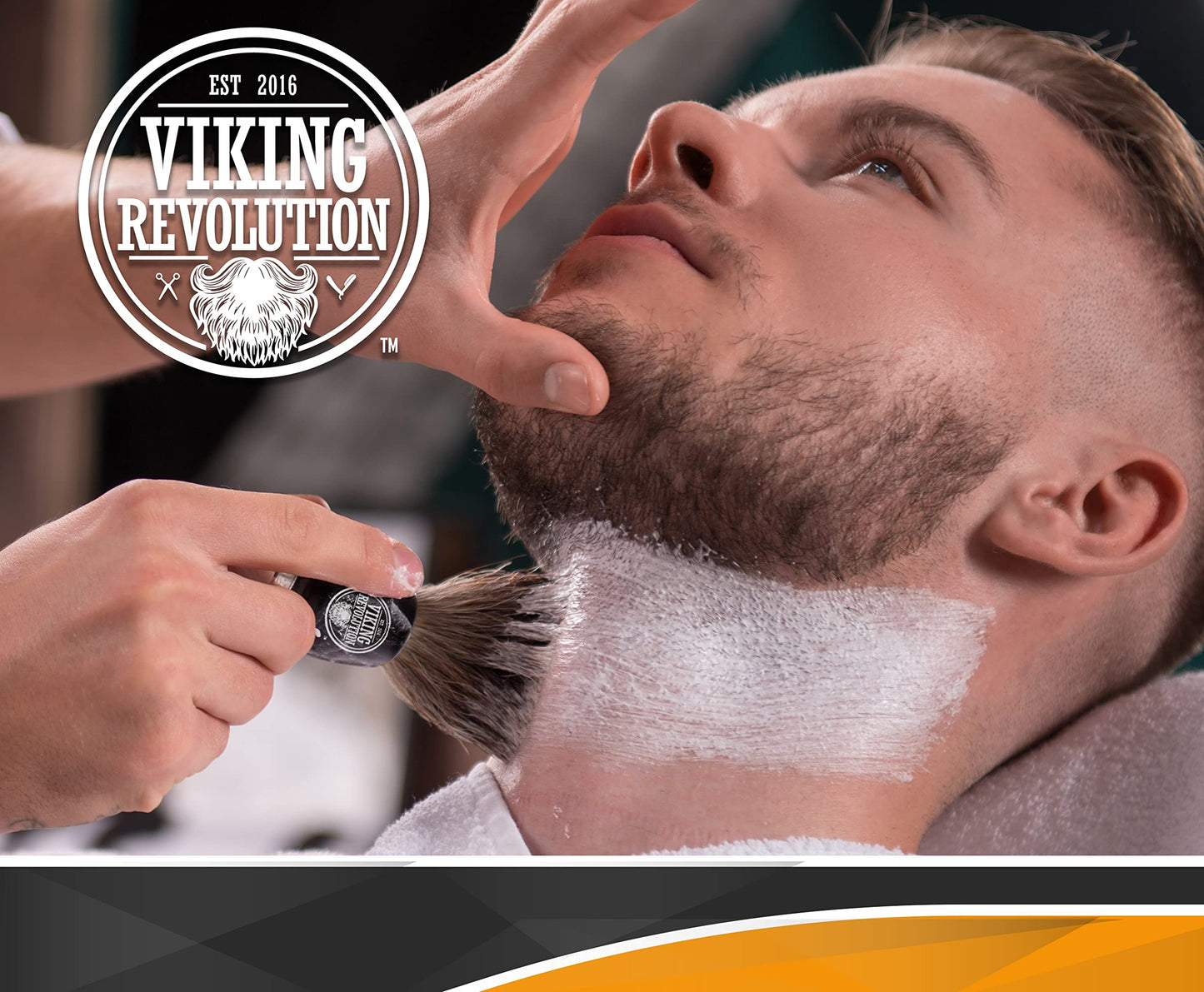 - Viking Revolution Badger Hair Shaving Brush for Men -