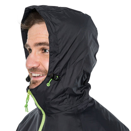 - Trespass Qikpac Jacket | Black | Compact Packaway Waterproof Jacket -