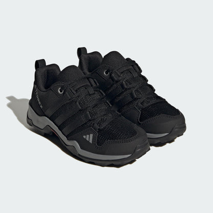 ADIDAS Terrex AX2R K Trekking Shoes, Core Black/Core Black/Vista Grey, 3 UK