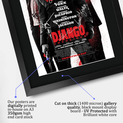 - HWC Trading A3 FR Django Movie Poster -