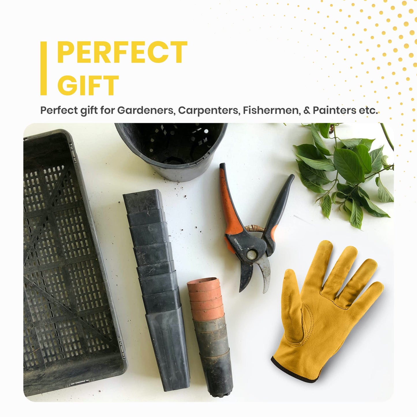 - NickyPicky Gardening Gloves for Men and Women -