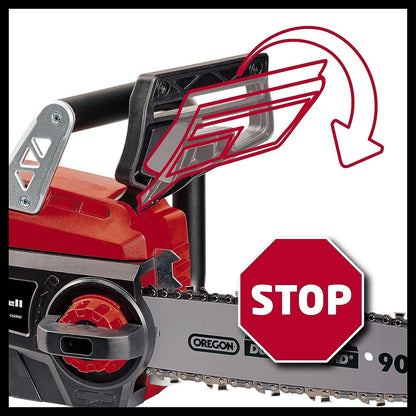 - Einhell Power X-Change 18V Cordless Chainsaw | 10 Inch (25cm) Electric Chainsaw | Cordless | OREGON Bar and Chain | GE-LC 18/25 Li Solo Battery Chainsaw | (Battery Not Included) -