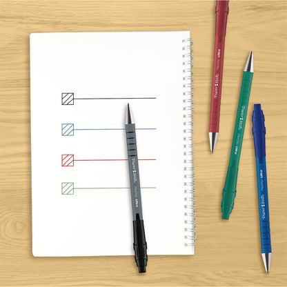 - Paper Mate Flexgrip Ultra Retractable Ballpoint Pens | Medium Point (1.0mm) | Black -