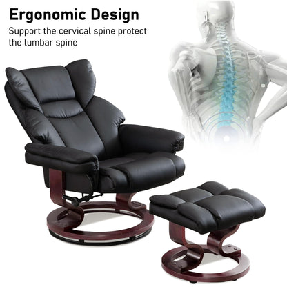 - Recliner Chair With footstool | Recliner Armchair | Up to 160kg Weight Capacity -